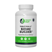 HEALTHY GUT TRIBUTYRIN-X BIOME BUILDER supplement — Targeted Butyrate Delivery DIETARY SUPPLEMENT 60 VEG CAPSULES