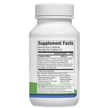 Supplement Facts label for BeSerene Daily — Serving Size 2 Capsules; Servings Per Container 30; Proprietary Blend 1400 mg
