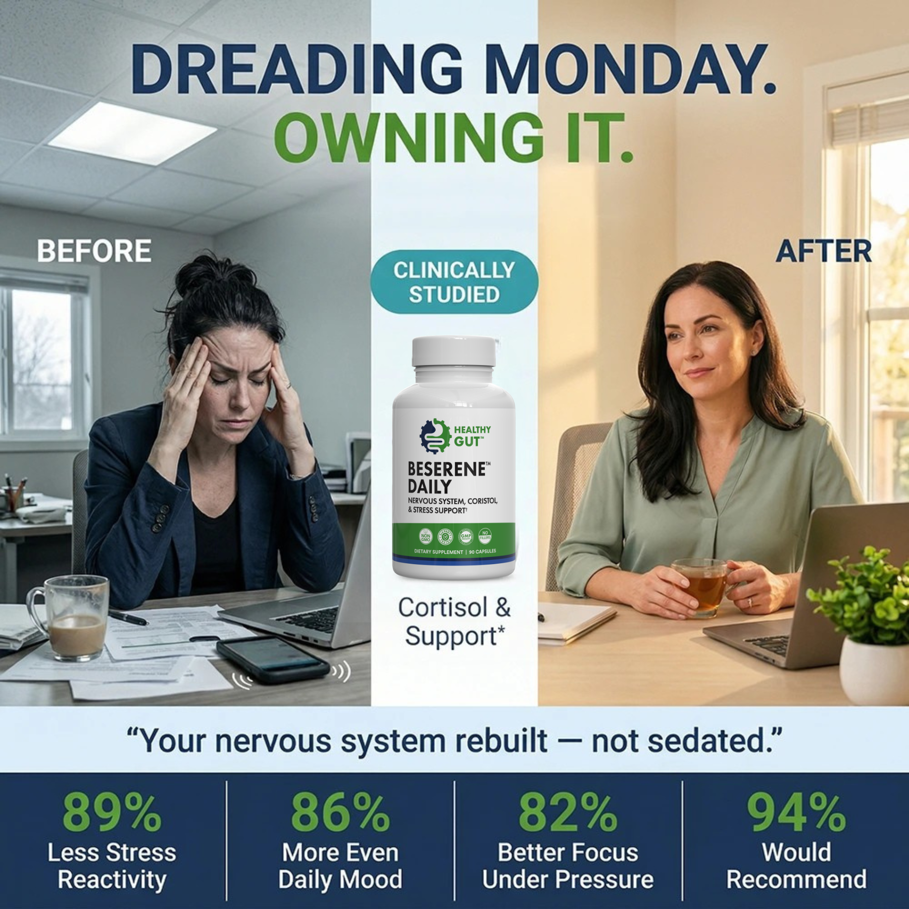 BeSerene™ Daily 3-Month Supply