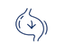 Bloating relief icon