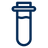 Laboratory test tube icon representing clinical dosage