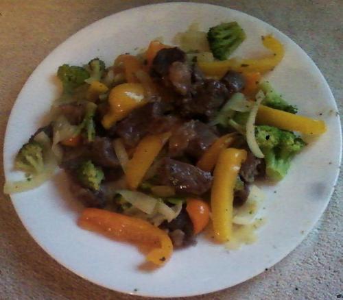 Paleo GAPS SCD Lazy Beef Stir Fry